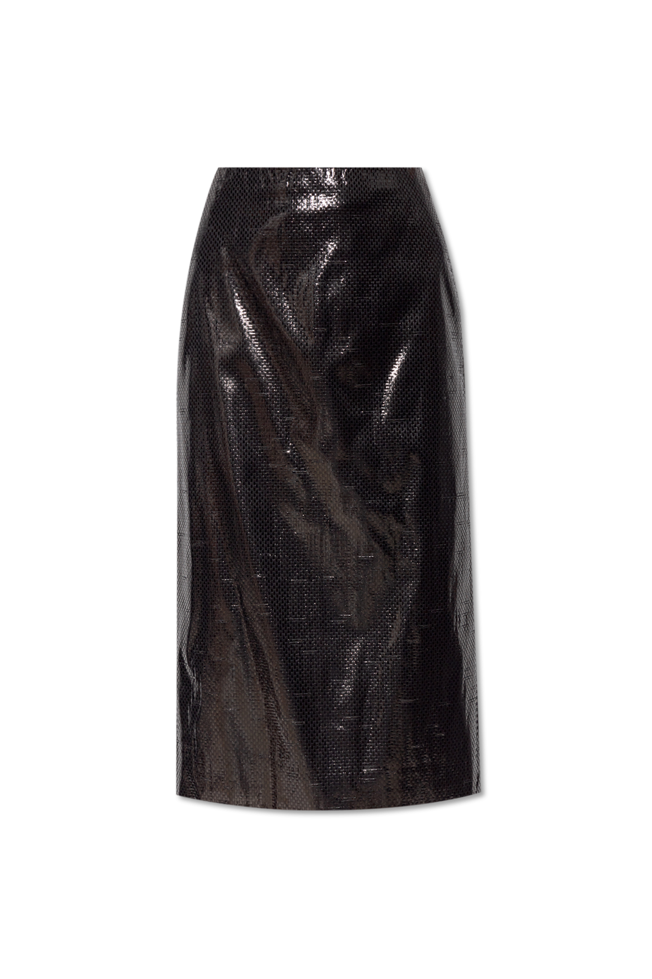 スカート ALEXANDER MCQUEEN Women Skirts 808575QBACW 1000 Black Black Skirt with slit Alexander McQueen - Vitkac AS